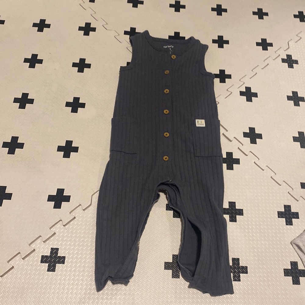 Baby grey jumpsuit